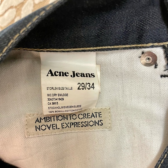 Acne Studios Denim 29/34 Mic - Dry Smudge Jeans - Picture 5 of 6